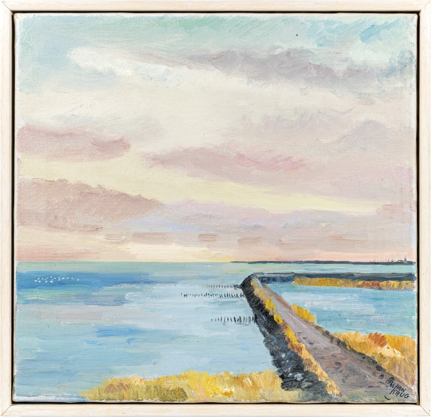 Dijkje bij de kleiput