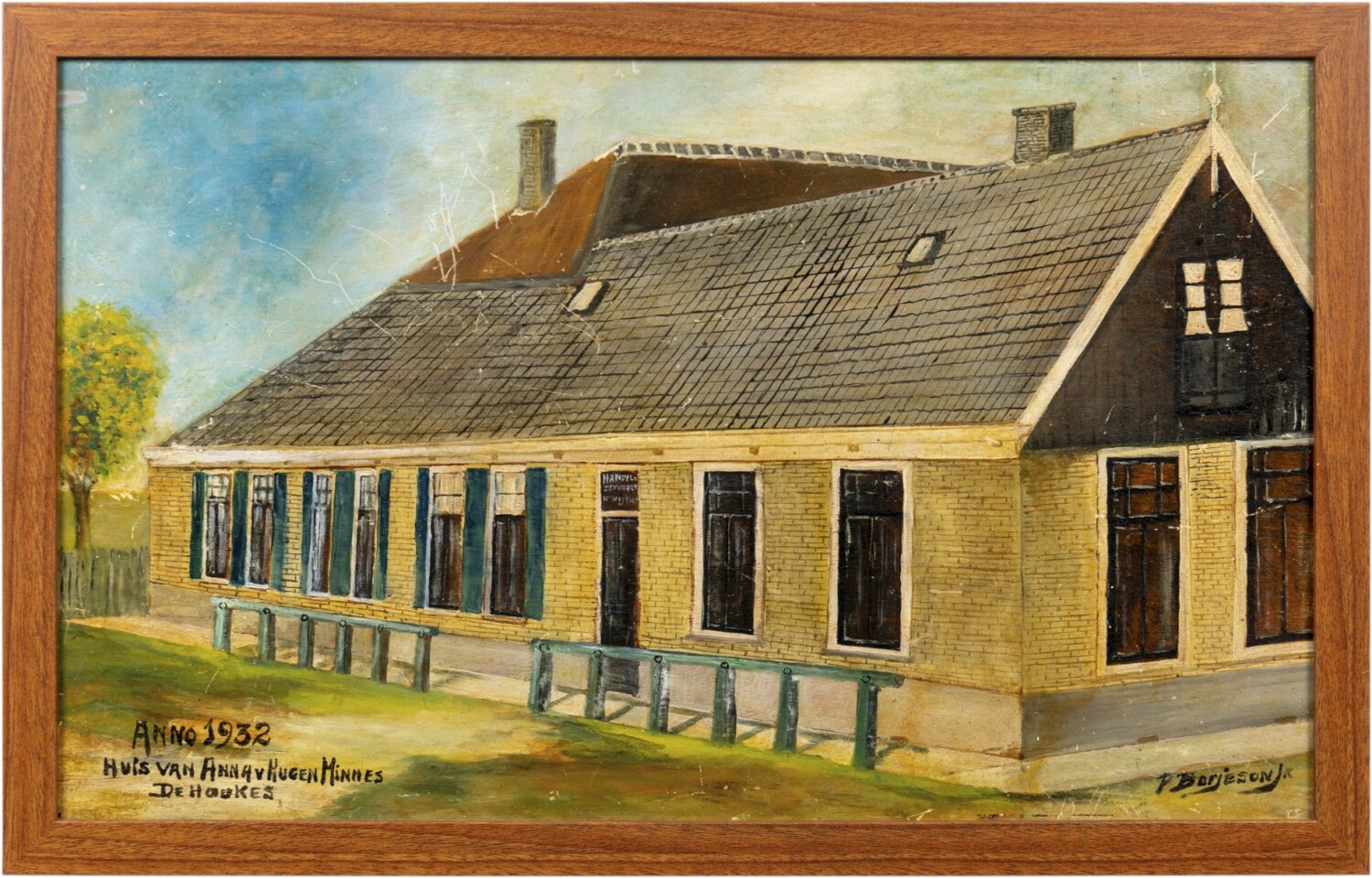 Huis van Anna van Hugen-Minnes De Haukes