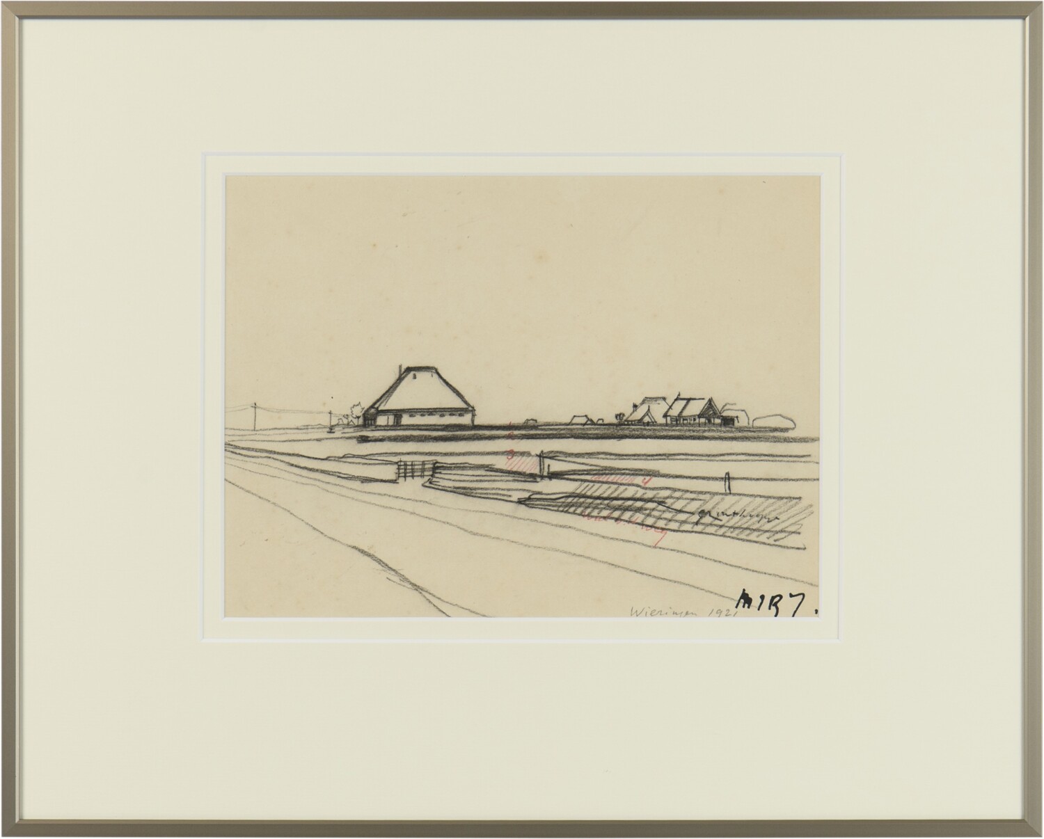 Wieringen boerderij voorstudie