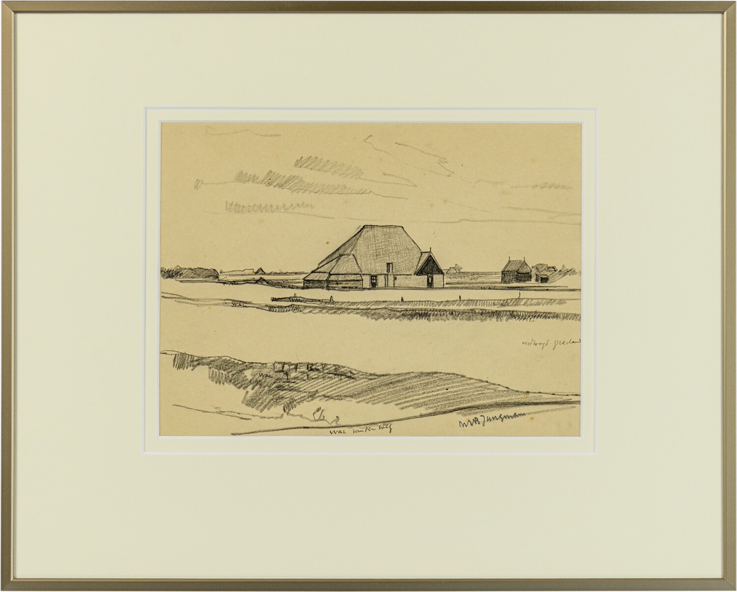 Wieringen boerderij voorstudie