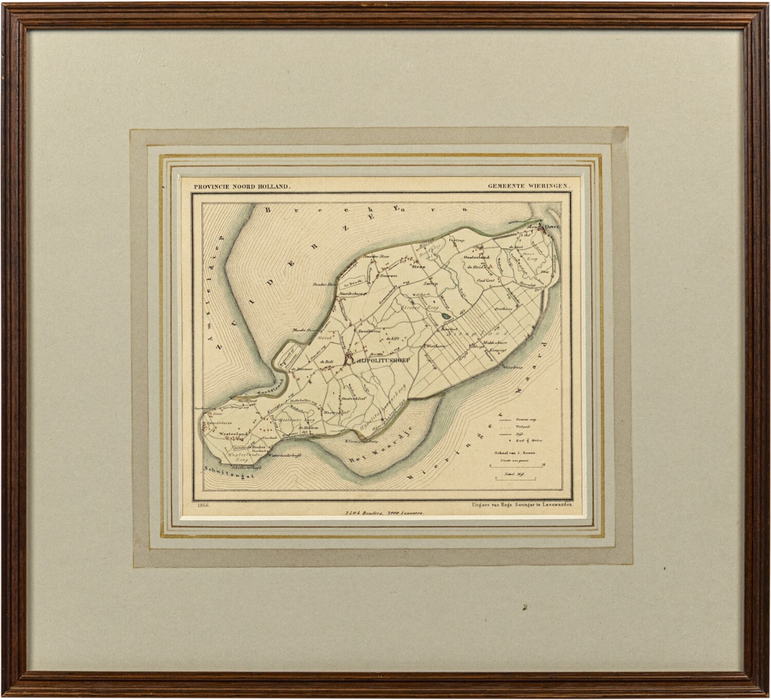 2504 Bunders, 2000 Inwoners