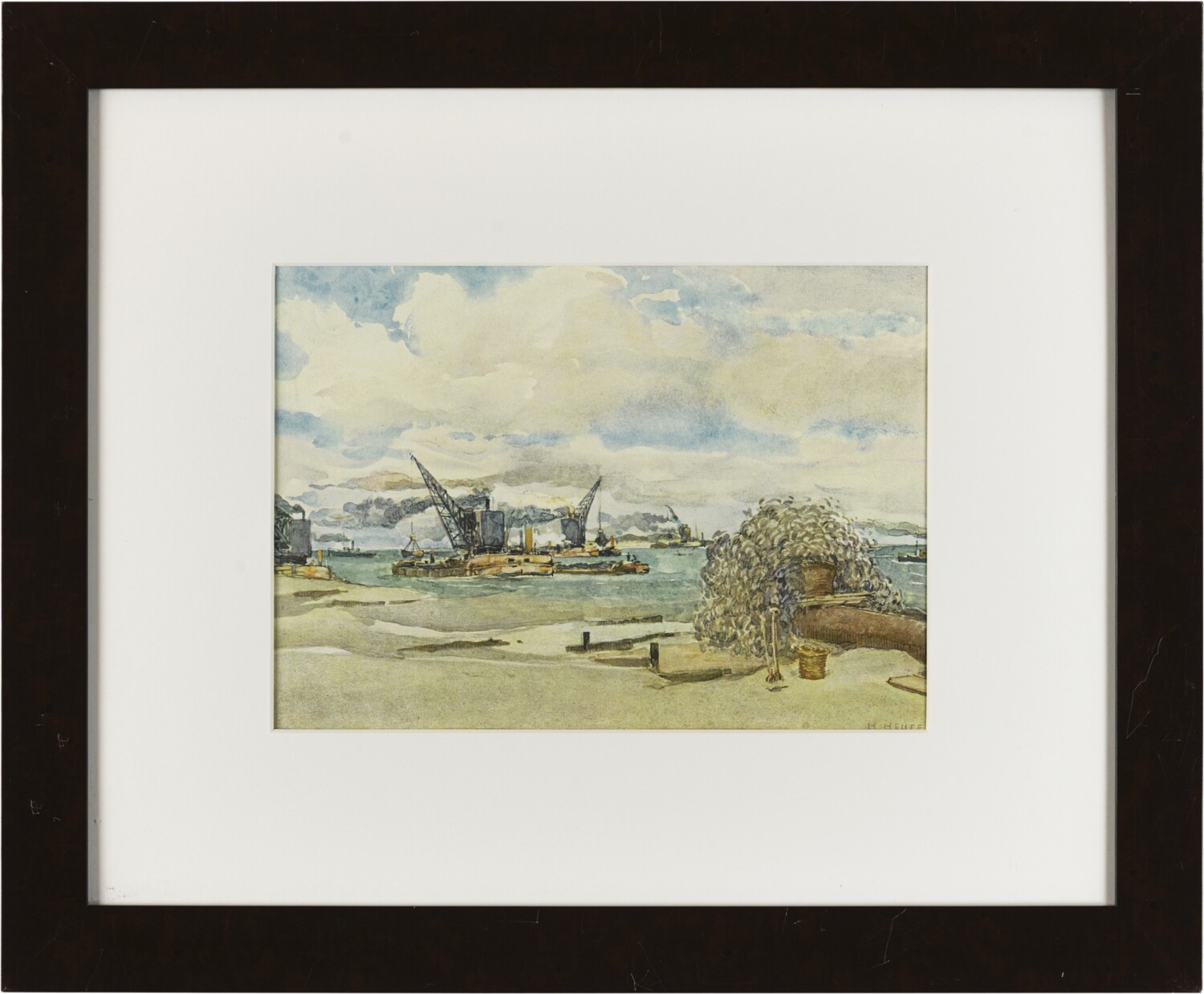 De afsluiting en gedeeltelijke droogmaking van de Zuiderzee